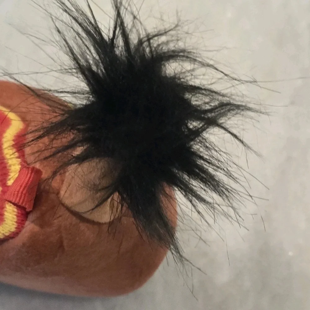 Disney Lion King Lion and Warthog Plush Boys Slippers Sz 5 Toddler Slip Ons NEW